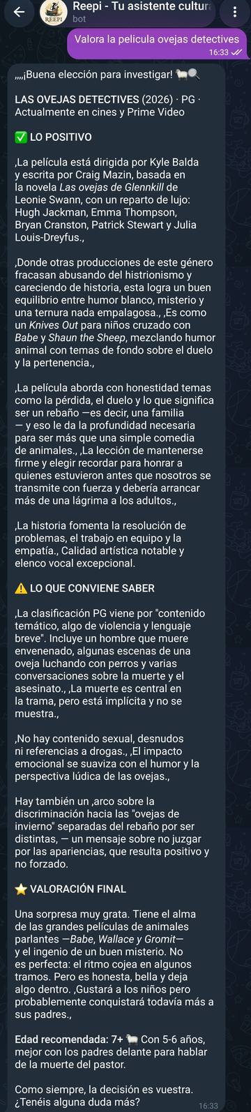 Conversación Reepi – valoración película